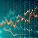 Icon showing real-time data and analytics